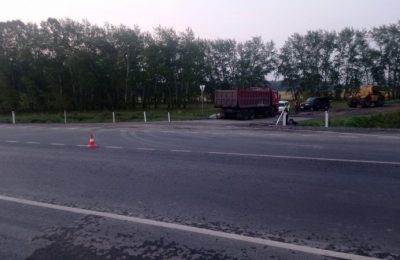 В Ордынском районе произошло ДТП с участием пассажирского транспорта