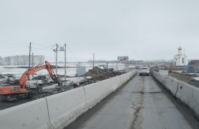 К осени завершат ремонт моста через реку Шарап