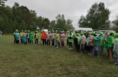 В Караканском бору в рамках национального проекта «Экология» прошла масштабная экологическая акция «Вода России»