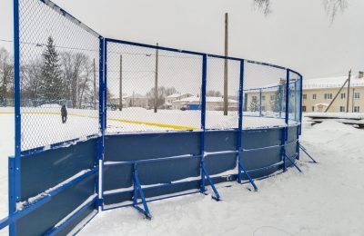 Ремонт хоккейной коробки за 2 552,11 тысяч рублей.