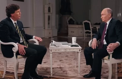 Президент России Владимир Путин дал интервью американскому журналисту Такеру Карлсону.