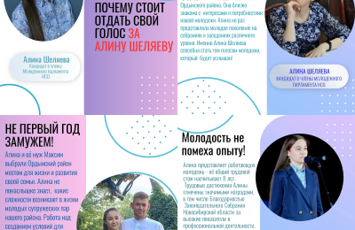 Кандидат в Молодёжный парламент Новосибирской области V созыва