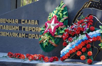 Митинг посвященный Курской битве