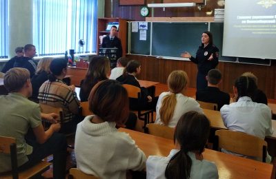 Встреча с полицейскими