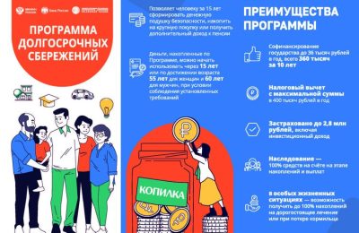 Участвуйте в программе долгосрочных сбережений!