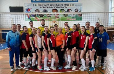 Победа ордынских волейболистов