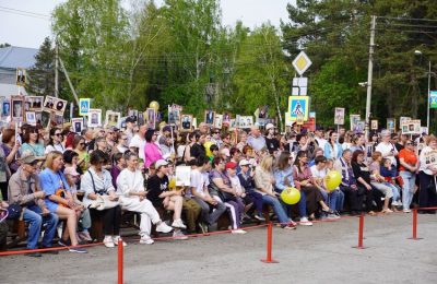 В Ордынском прошел торжественный митинг, посвященный 80-летию Великой Победы
