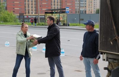Семьи Донбасса с детьми-инвалидами получат помощь от Александра Аксёненко и добровольцев «ZOV 54»