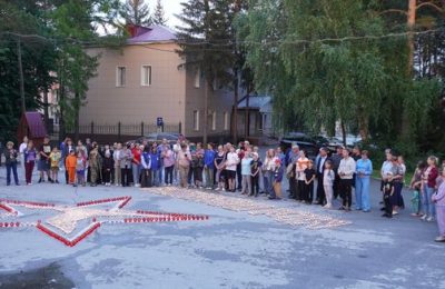 Акцию «Огненные картины» провели в Ордынском