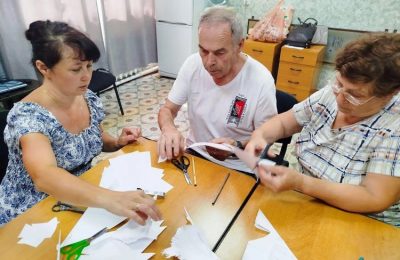 Журавлик памяти в Кирзинском Доме культуры