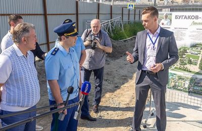 В Новосибирске ускорили темпы строительства «Бугаков-парка» и начали работы по модернизации фонтана у здания заксобрания