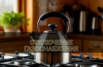 Плановое отключение газоснабжения