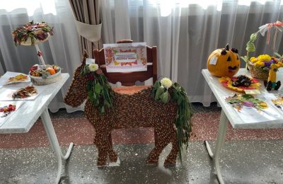 «Дары осени»: выставка детских поделок в ДК ЗАО племзавод «Ирмень»