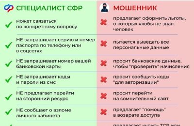 Отделение СФР по Новосибирской области предупреждает: остерегайтесь мошенников