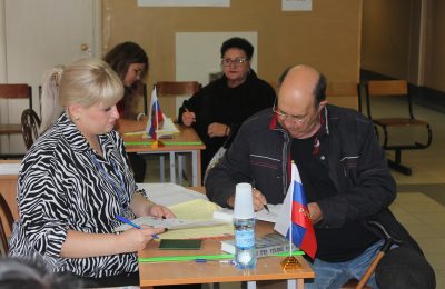 Ордынцы активно голосуют