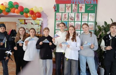 Патриотическую презентацию «Белые журавли» провели в Нижнекаменке