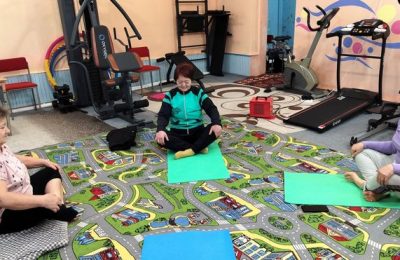 В Усть-Луковском спортивном зале «Школы здоровья» провели …