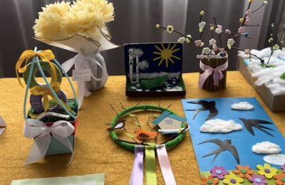 Во Дворце культуры ЗАО племзавод «Ирмень» им. Ю.Ф.Бугакова открыта выставка творческих работ «Весеннее настроение»