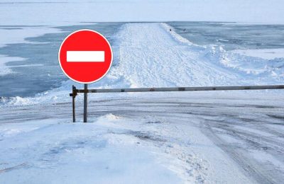 Внимание! Ледовая переправа «Спирино — Чингис» закрывается с 28 марта