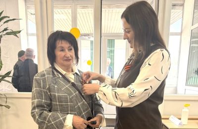 Дворец культуры ЗАО племзавод «Ирмень» им. Ю.Ф. Бугакова принял участие во Всероссийской акции «Георгиевская ленточка»