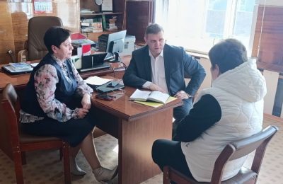 Рабочая поездка на территорию Козихинского сельсовета