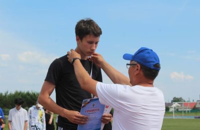 Шиповка юных в Ордынском