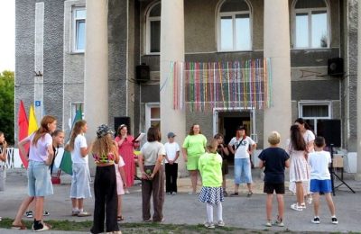 В субботний вечер у Пролетарского сельского Дома культуры
