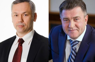 Андрей Травников и Андрей Шимкив поздравляют с Днем знаний