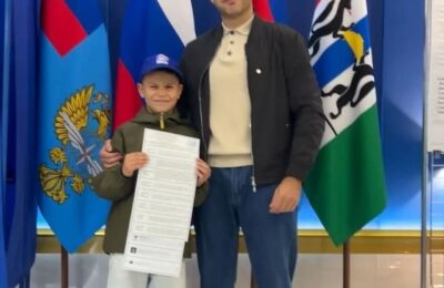 Сергей Кальченко выполнил свой гражданский долг на избирательном участке