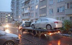 В Новосибирске судебные приставы арестовали автомобиль за долг по алиментам