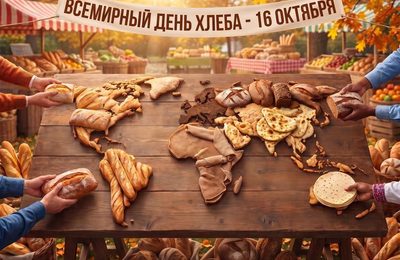 16 октября – Всемирный день хлеба: история, традиции, качество и модные тренды от ЦОК АПК